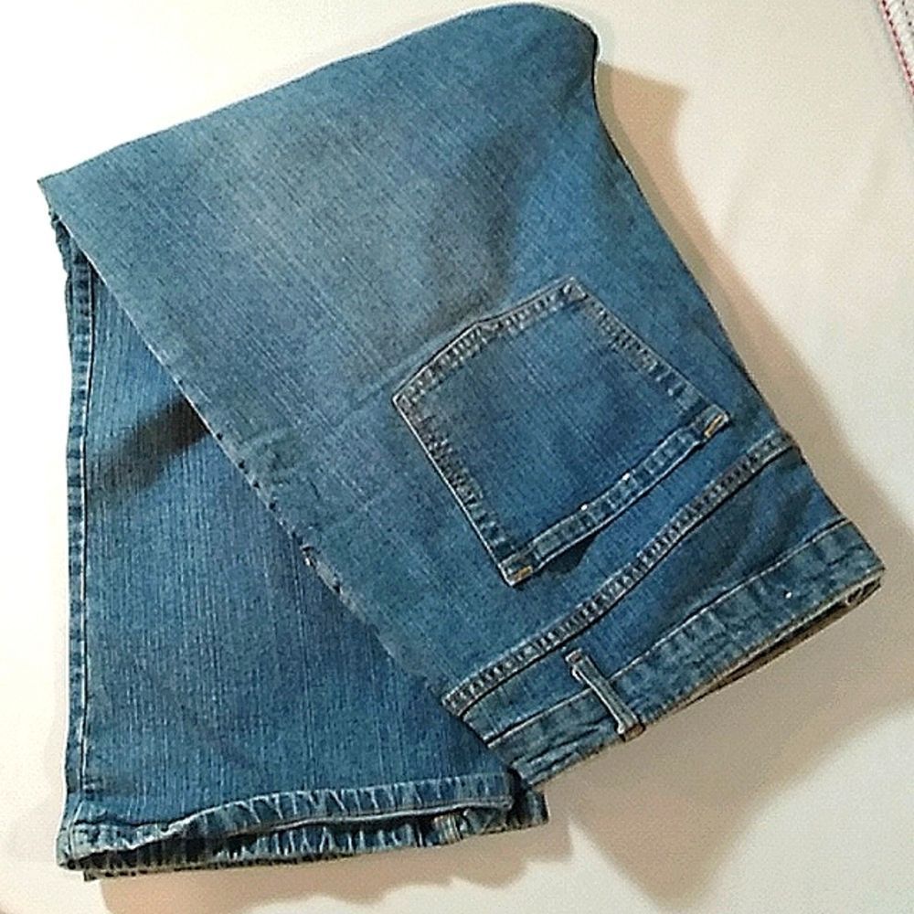 Route 66 bootcut denim jeans.